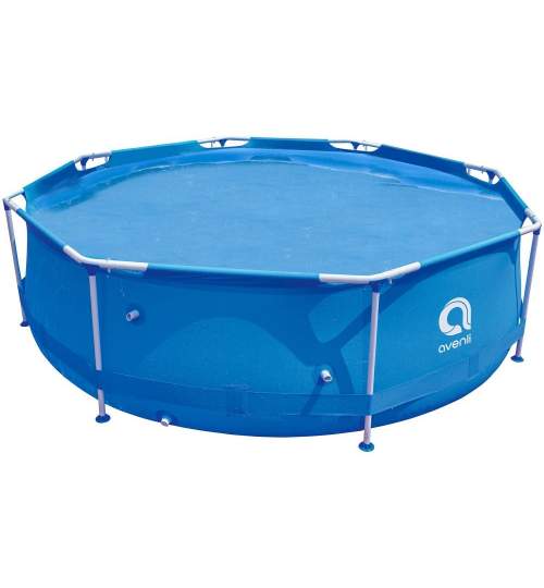 Piscina Avenli pentru copii cu strat Triplu PVC si supapa pentru evacuare apa, dimensiuni 300x76cm, capacitate 4383L