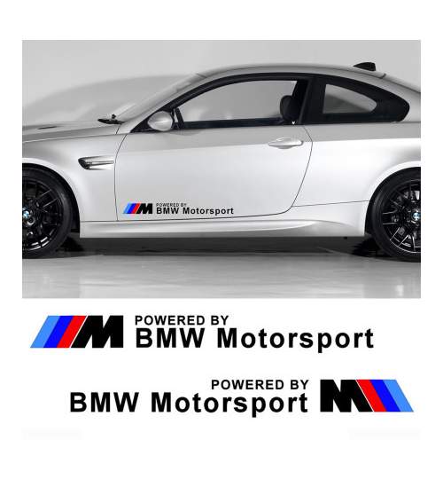 Sticker auto laterale BMW MOTORSPORT (set 2 buc.) ManiaStiker