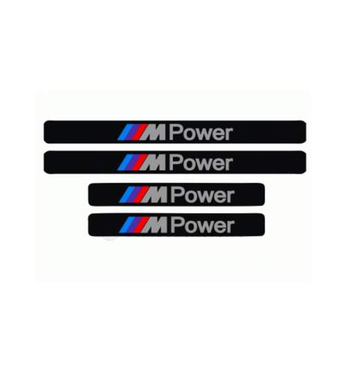 Set Stickere Auto Protectie Praguri BMW M Power, 4buc