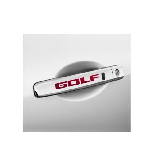 Set Stickere manere usa GOLF, culoare Alb, 4 buc ManiaStiker