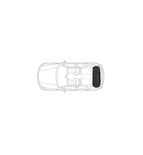 Covor portbagaj tavita Mercedes-Benz Clasa A (W176) 2012-2018 hatchback COD: PB 6413 PBA1