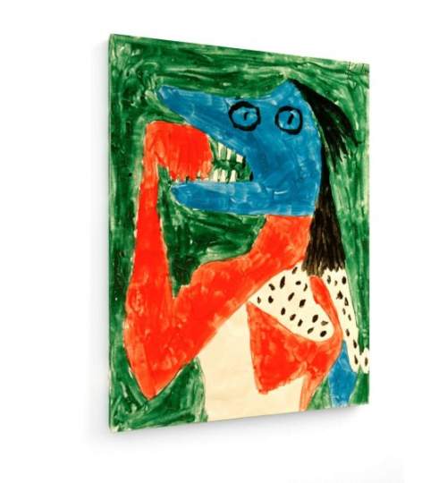 Tablou pe panza (canvas) - Paul Klee - Hungry Girl - 1939 AEU4-KM-CANVAS-425