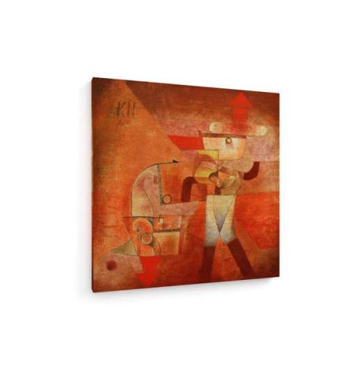 Tablou pe panza (canvas) - Paul Klee - KN the Blacksmith - 1922 AEU4-KM-CANVAS-281