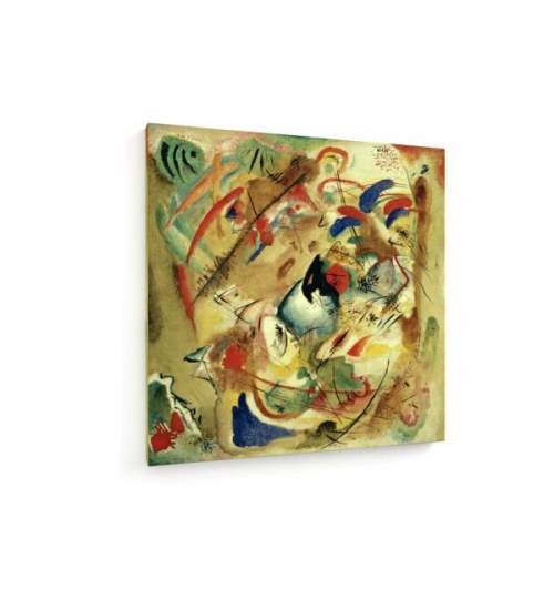 Tablou pe panza (canvas) - Wassily Kandinsky - Dreamy Improvisation - 1913 AEU4-KM-CANVAS-464