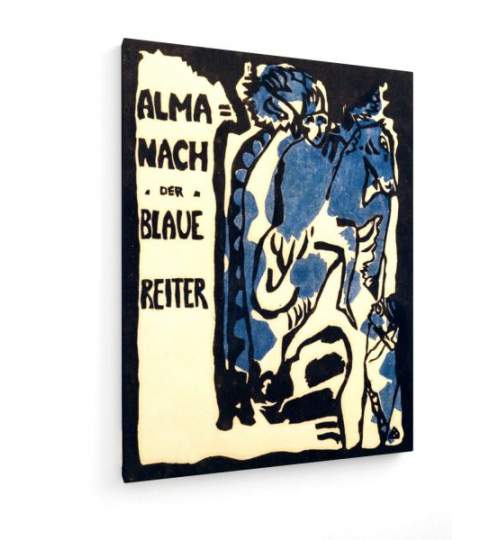 Tablou pe panza (canvas) - Wassily Kandinsky - The Blue Rider - 1911 AEU4-KM-CANVAS-289