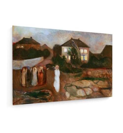 Tablou pe panza (canvas) - Edvard Munch - The Storm - 1893 AEU4-KM-CANVAS-1100