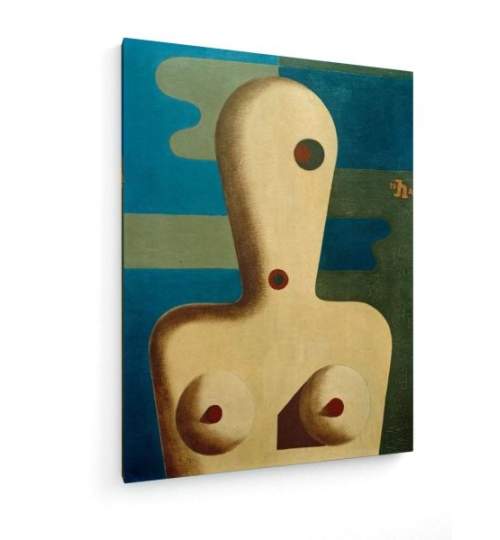 Tablou pe panza (canvas) - Heinrich Hoerle - Female Semi-Nude AEU4-KM-CANVAS-1264