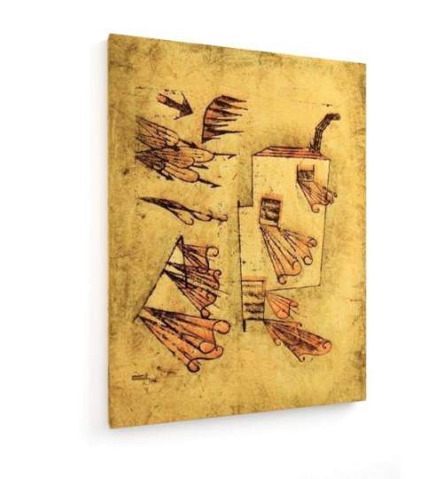 Tablou pe panza (canvas) - Paul Klee - Fire Wind (Firewind) - 1923 AEU4-KM-CANVAS-1396