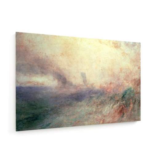 Tablou pe panza (canvas) - Turner - Coast near Folkestone-c. 1845 AEU4-KM-CANVAS-1681