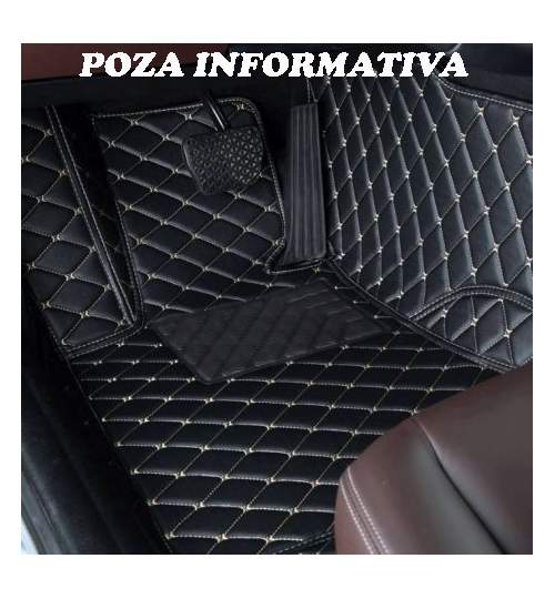 Covorase auto LUX PIELE 5D VW Golf 7 2013-2019 ( 5D-044 cusatura bej ) MRA36-080621-7