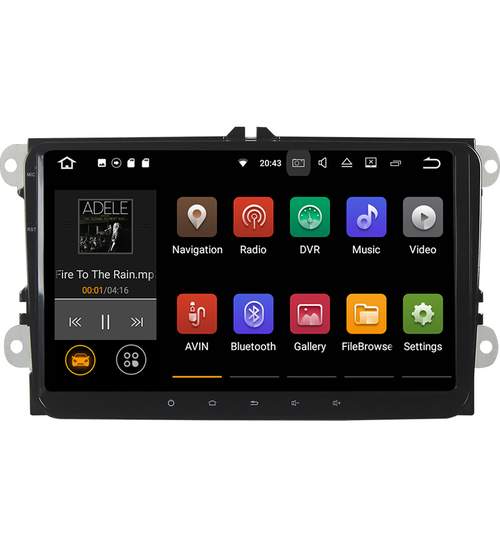 Unitate Multimedia cu Navigatie GPS, Touchscreen HD 9” Inch, Android 7.1, Wi-Fi, 2GB DDR3, Volkswagen VW Beetle + Cadou Soft si Harti GPS 16Gb Memorie Interna