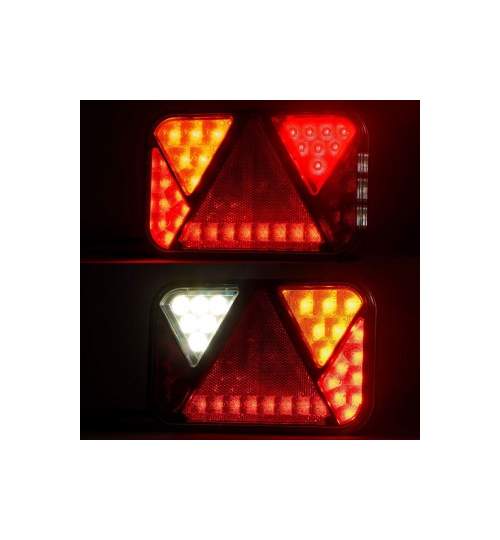 Lampa stop LED dreapta FT-270P COF cu numar (20x13) MVAE-1876