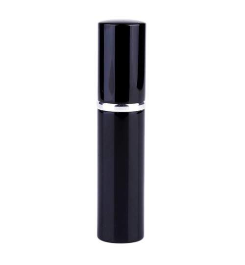 Pulverizator de parfum pentru calatorie, reincarcabil, din aluminiu, capacitate 10ml, negru