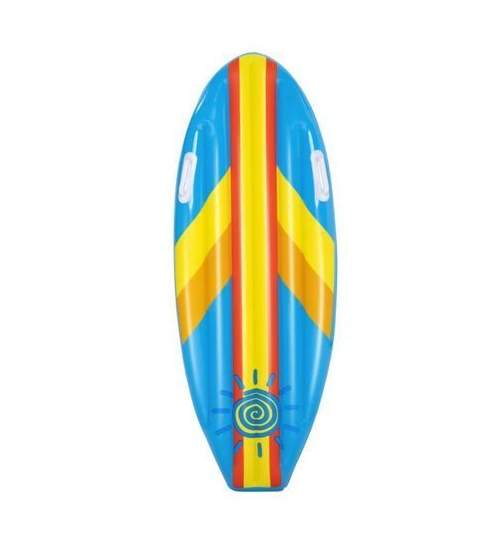 Placa de surf gonflabila pentru copii, Bestway, 114x46cm, multicolor