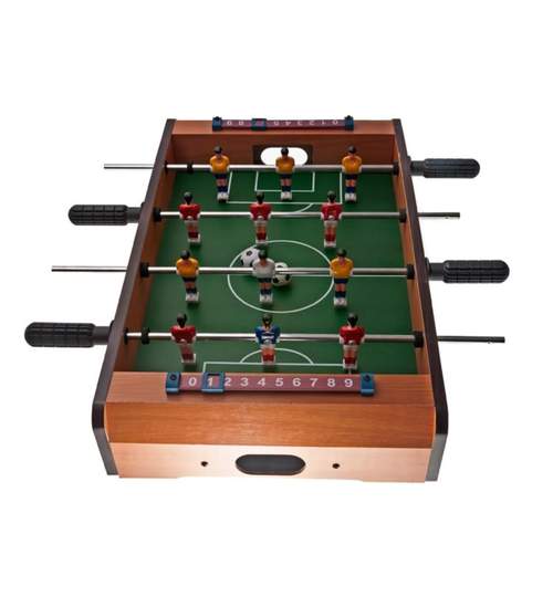 Masa Joc de Mini Fotbal Foosball, 12 Fotbalisti, Dimensiuni 51x31cm