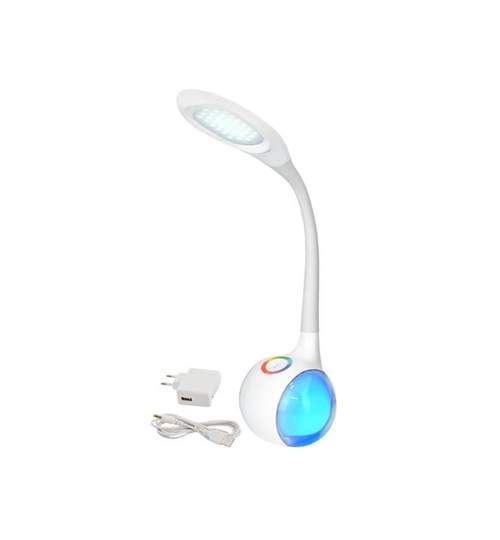 Veioza pentru Birou sau Camera cu Lumina Ambientala 2-in-1 SMART LED RGB, Luminozitate si Culoare Reglabila