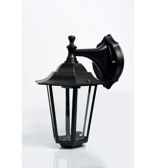 Lampa iluminat exterior tip felinar LUNA cu suport prindere de sus