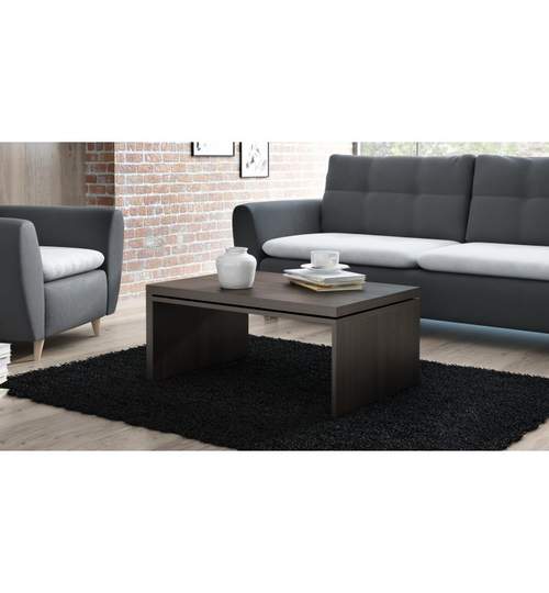 Masuta de cafea pentru living, model Lux, culoare wenge