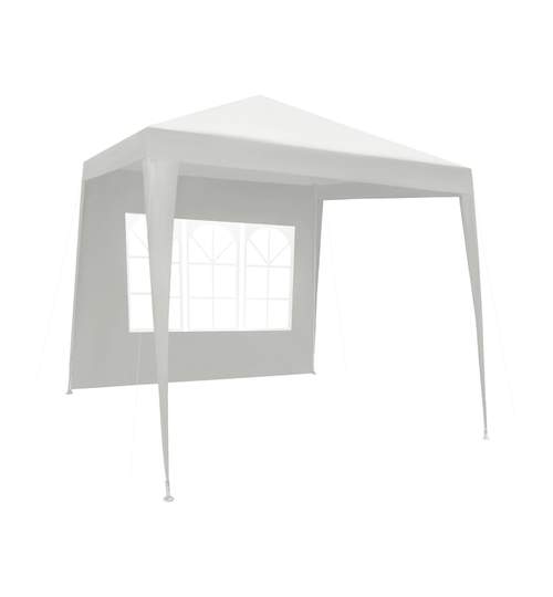 Cort pavilion pentru gradina, curte sau evenimente 3x3m, culoare Alb