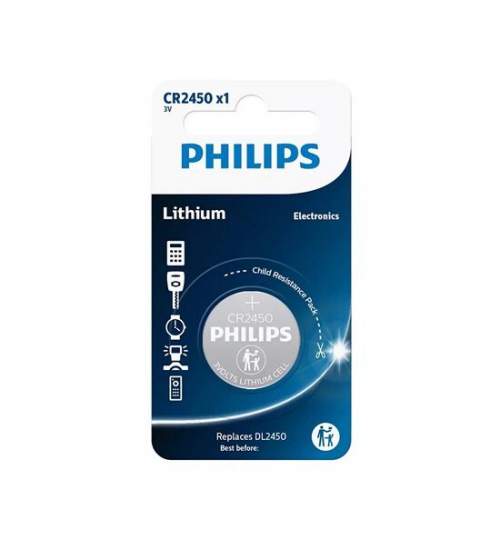 Baterie lithium Philips CR2450 FMG-LCH-PH-CR2450/10B