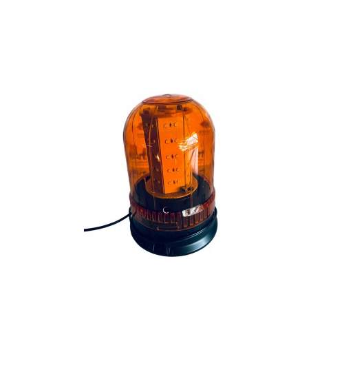 Girofar LED 12v/24v magnetic/ventuza/fix TR519-6 MVAE-3432