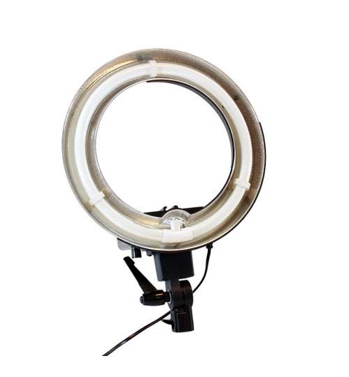 Proiector Lampa Rotunda pentru Studio Foto, Putere 40W, Lumina Alb Rece 5600k