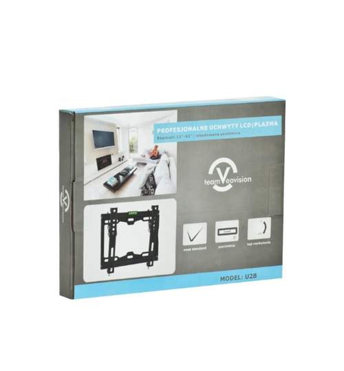 Suport Fix pentru Televizor TV sau Monitor de Perete cu Diagonala intre 12-42 inch, Capacitate 35kg