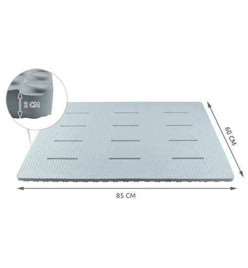 Covor din Spuma Anti-Vibratii pentru Masina de Spalat Haine, Dimensiuni 60x85cm