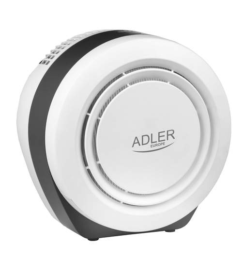 Purificator de Aer Adler pentru Camera 20mp, Putere 45W, Capacitate 150m3/h, Filtru Hepa, Functie Ionizare