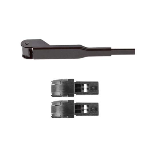 Adaptor fixare pentru stergatoare auto parbriz Alca Germany, pentru brat cu blocare centrala, set 2 buc Kft Auto