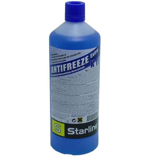 Antigel concentrat Starline G11 albastru 1 litru Kft Auto