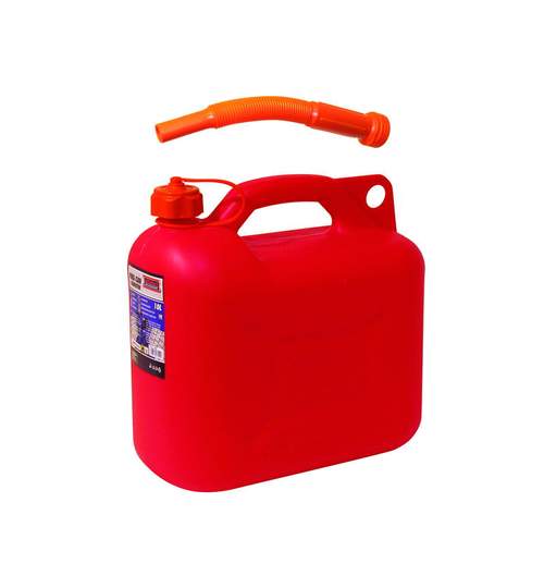 Canistra combustibil plastic Automax de 10 litri cu palnie de plastic Kft Auto