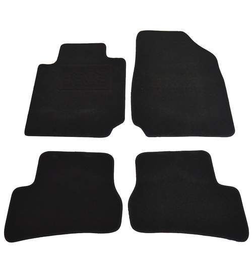 Covorase mocheta Nissan Micra 5 Usi  2003-2010 , presuri BestAutoVest culoare Negru 4 buc. Kft Auto