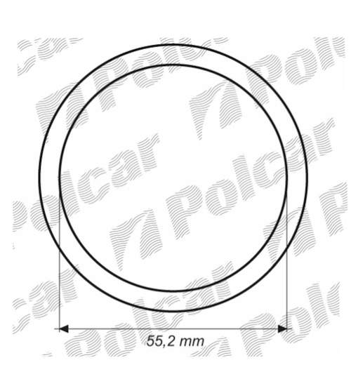 Garnitura termostat oring, 55.2x2.6mm, pentru Opel Kft Auto