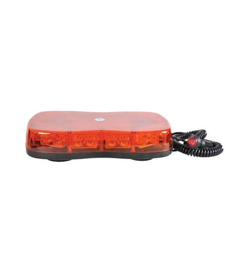 Girofar auto Automax 12V/ 24V, cu LED-uri , fixare magnetica, Orange Kft Auto