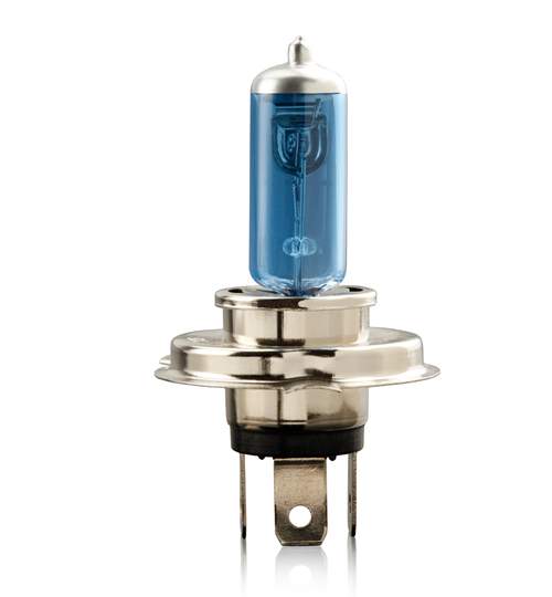 Becuri auto cu halogen pentru far Vecta H4 12V 66/55W P43t-38 blue/albastru Kft Auto