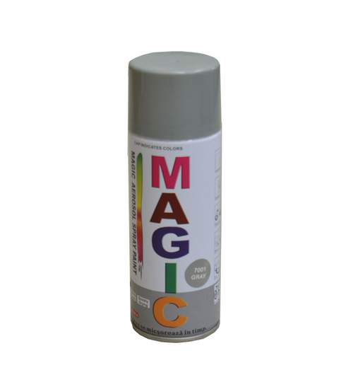 Spray vopsea MAGIC Gri 7001 , 400 ml Kft Auto