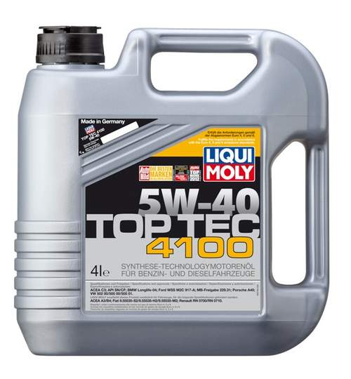 Ulei  Liqui Moly 5W40 Top Tec 4100 4 litri Kft Auto