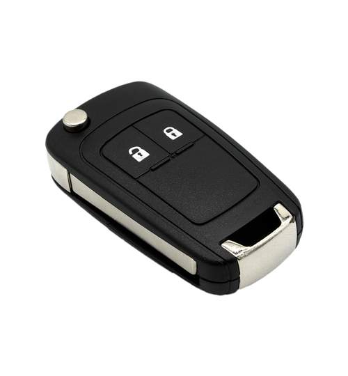 Carcasa cheie auto briceag cu 2 butoane, compatibil Opel OP-131 AllCars