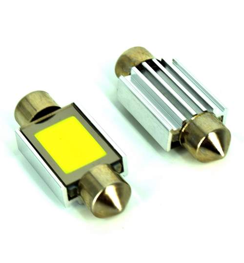 Bec LED COB SOFIT 36MM 2W 12V ALBA CANBUS COD: PT50 ManiaCars