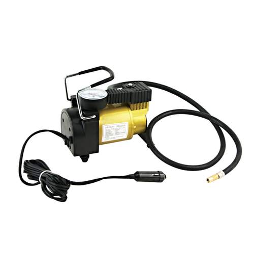 Compresor aer cu manometru 12V 35l/min. COD: FY002 / 965 / 623 ManiaCars