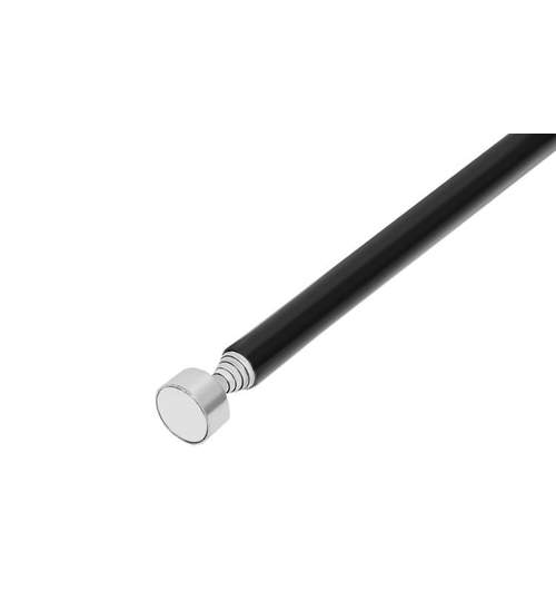 Dispozitiv Telescopic de Prindere cu Varf Magnetic, Lungime Maxima 79cm pentru Atelier Auto