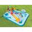 Piscina Gonflabila Intex pentru Copii, Jungle cu Tobogan si Jucarii Gonflabile, Capacitate 550L