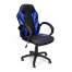 Scaun de Birou Gaming Race, Reglabil, Piele Ecologica, Culoare Albastru/Negru