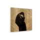 Tablou pe panza (canvas) - Edvard Munch - The Kiss IV - Woodcut 1902 AEU4-KM-CANVAS-151
