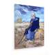 Tablou pe panza (canvas) - Vincent Van Gogh - Big seated shepherdess AEU4-KM-CANVAS-375