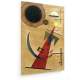 Tablou pe panza (canvas) - Wassily Kandinsky - Pointed Red Shape - 1925 AEU4-KM-CANVAS-531