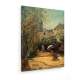 Tablou pe panza (canvas) - Alfred Sisley - Summer sun - Woman with umbrella AEU4-KM-CANVAS-1133