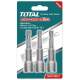 TOTAL - Set 3chei 10mm -1/4 hex - 65mm